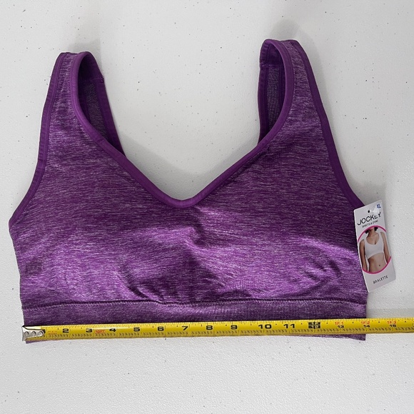 Jockey Women’s Molded Cup Seamfree Bralette size XL (set of 2) - Picture 16 of 16